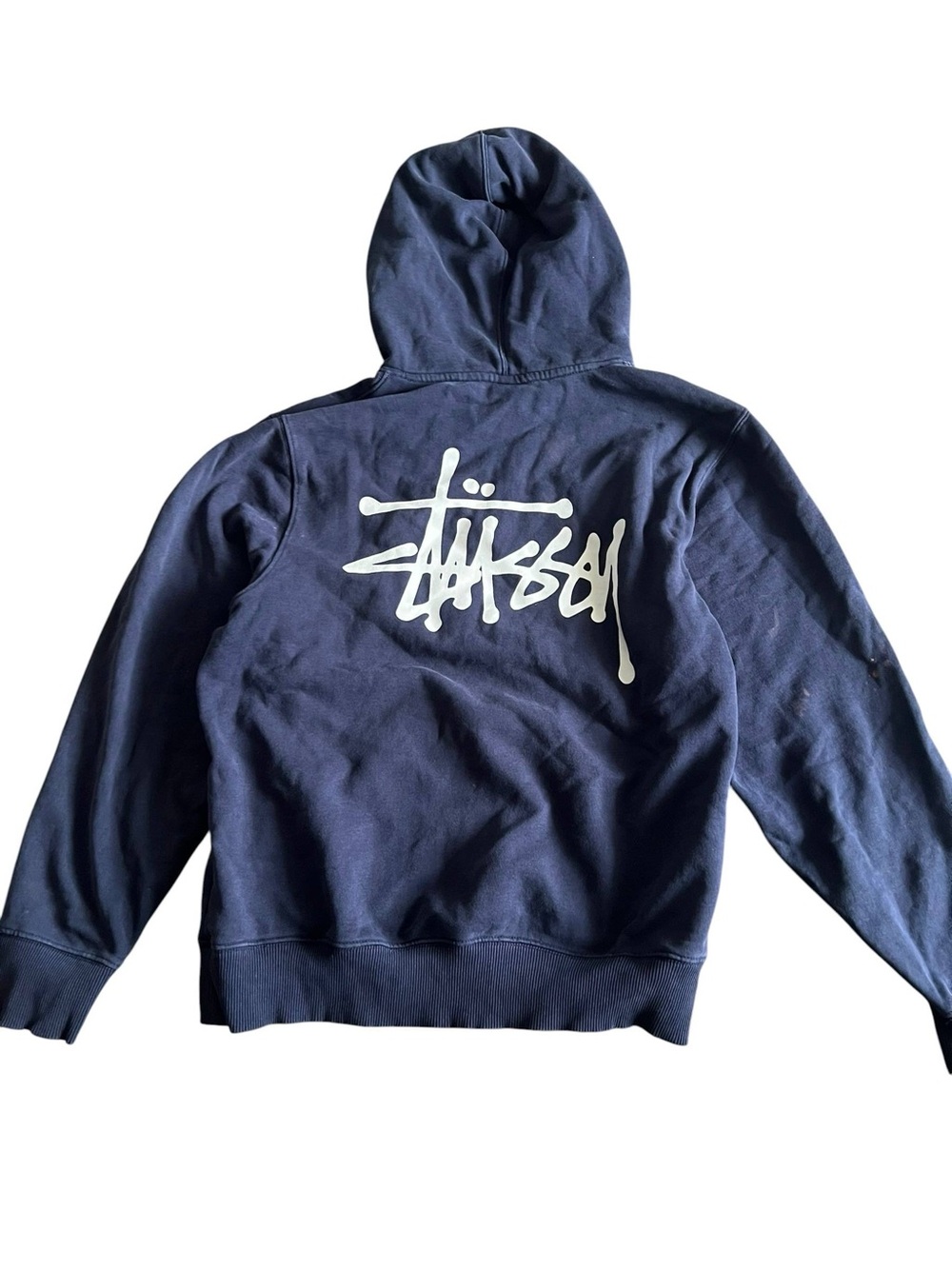 Y2K Stussy 0O's Stock Logo Hoodie M Size (120)